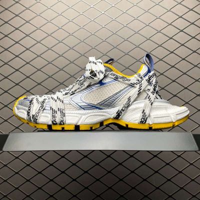 Balenciaga 3XL Extreme Laces Lace-up Retro Dad Shoes Sports Mesh Upper Shoes